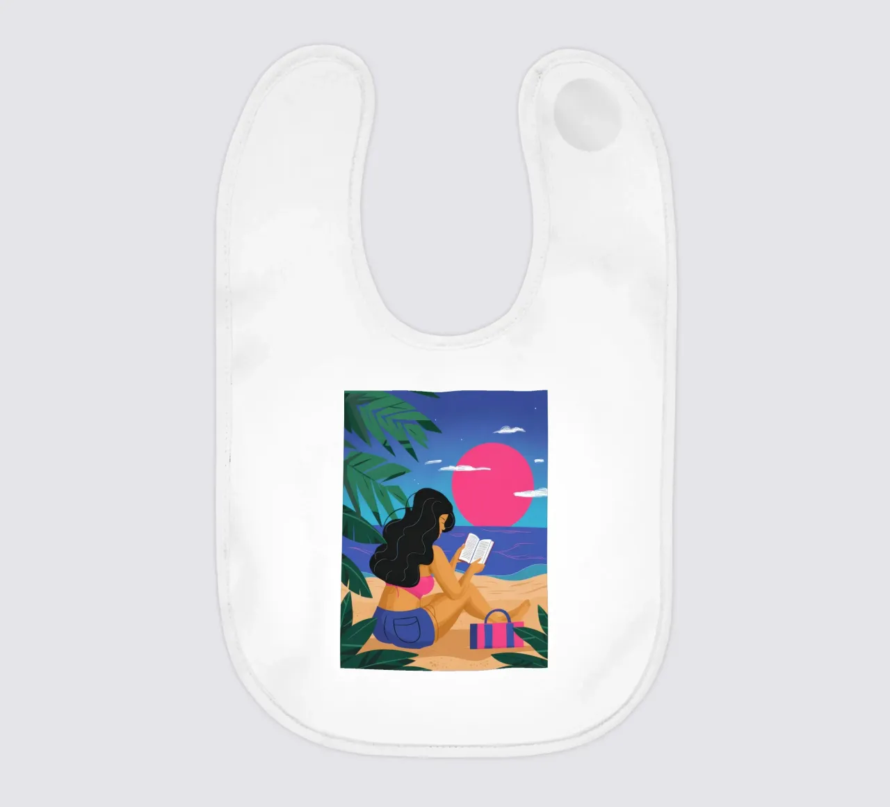 Fuga di lettura al tramonto bavaglino da Solar Paint