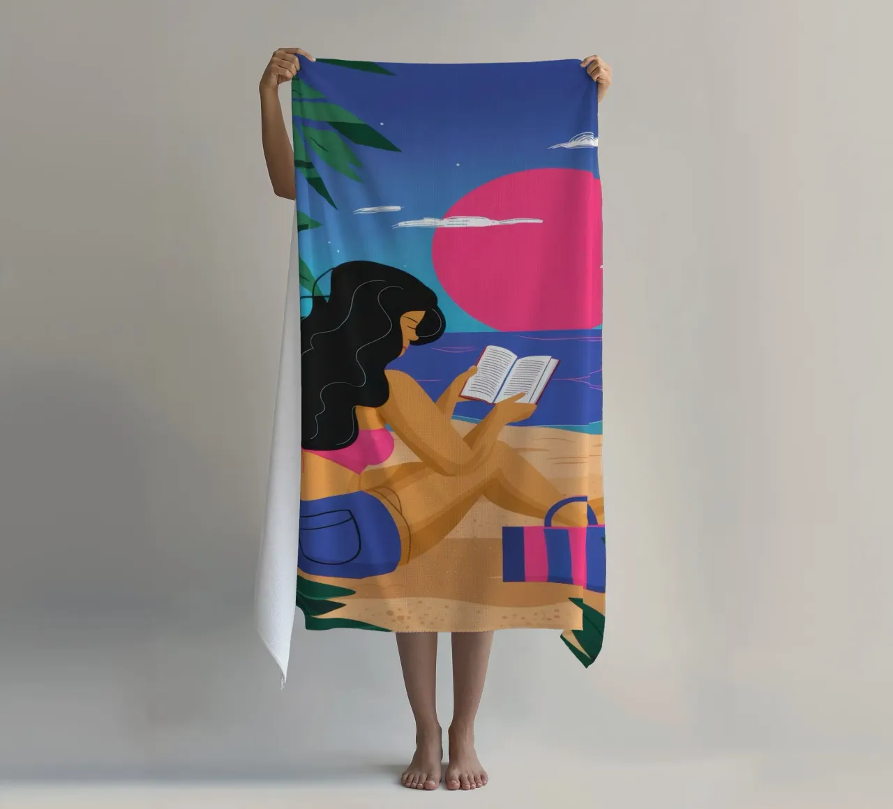 Sunset Reading Escape telo mare da Solar Paint