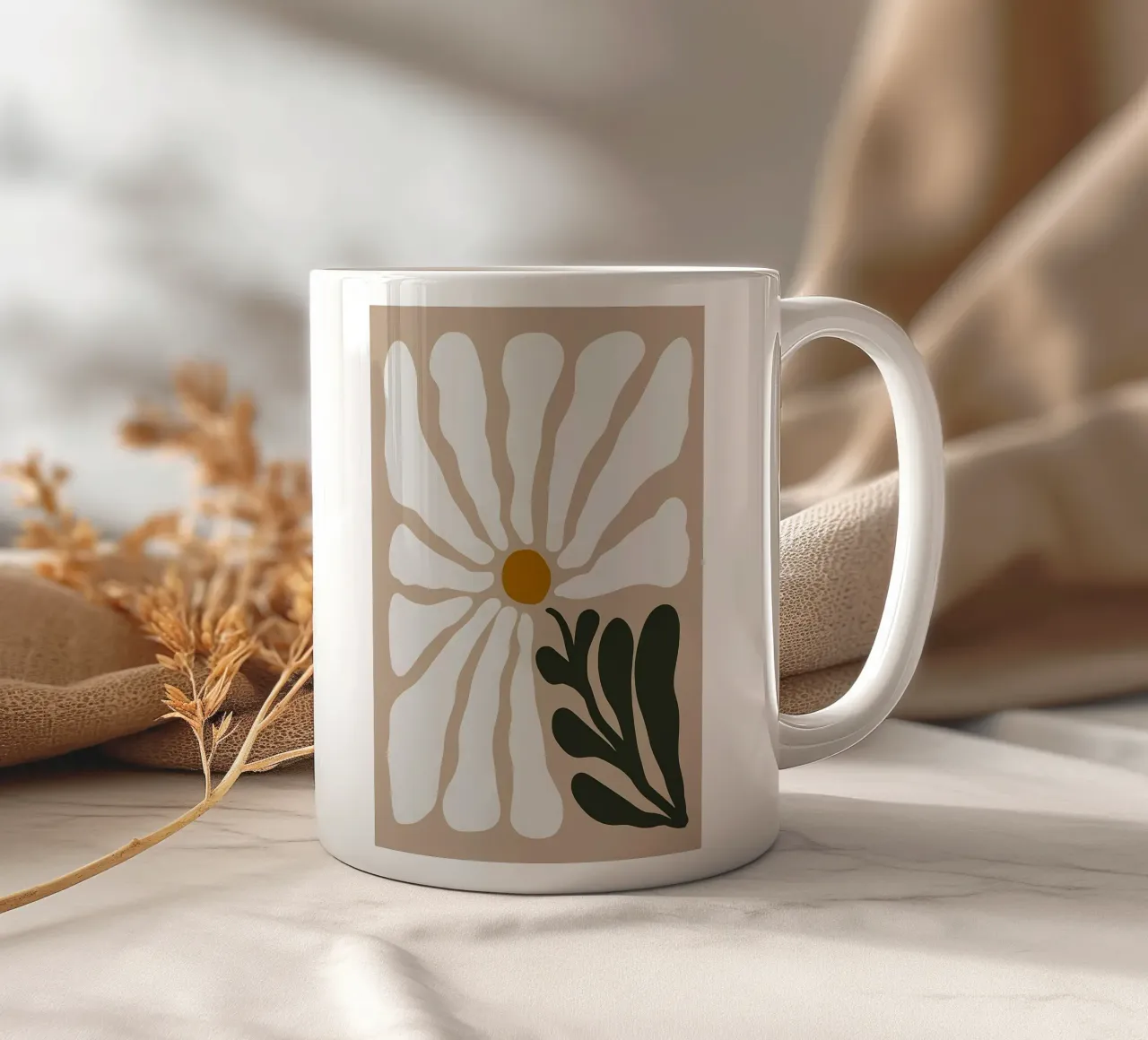 Arte in fiore tazza in ceramica da Daron