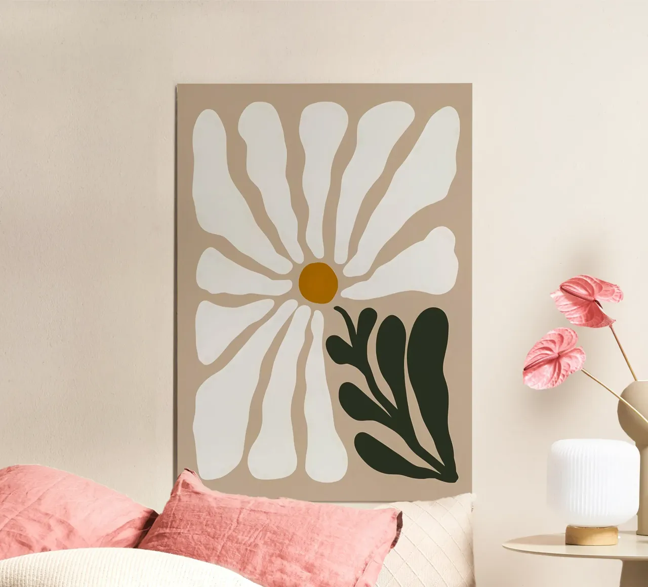 Arte in fiore alluminio dibond da Daron