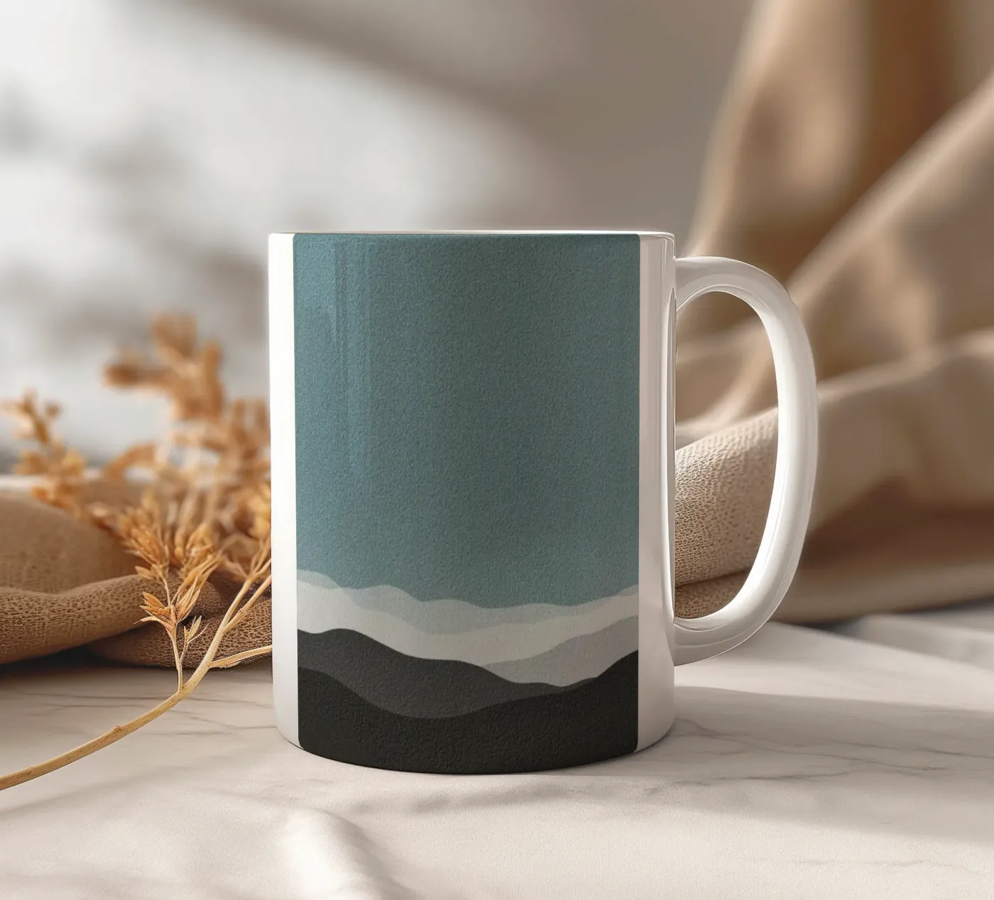 gradient serene ceramic mug by twillight