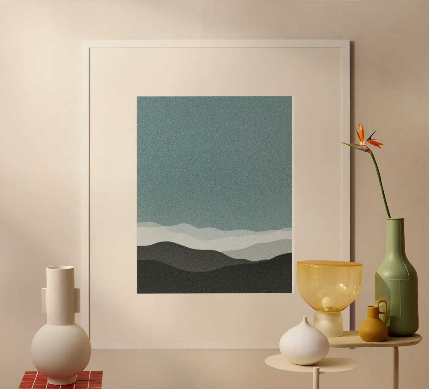 gradient serene Poster von twillight