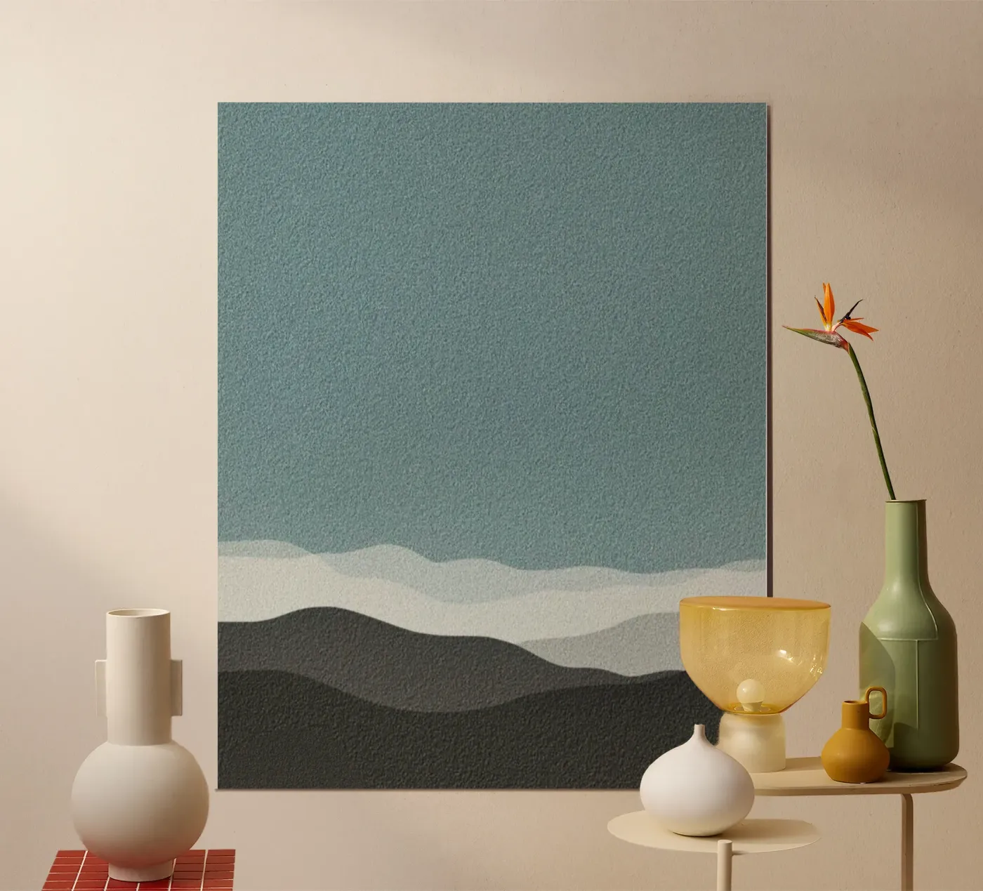 gradient serene Poster von twillight