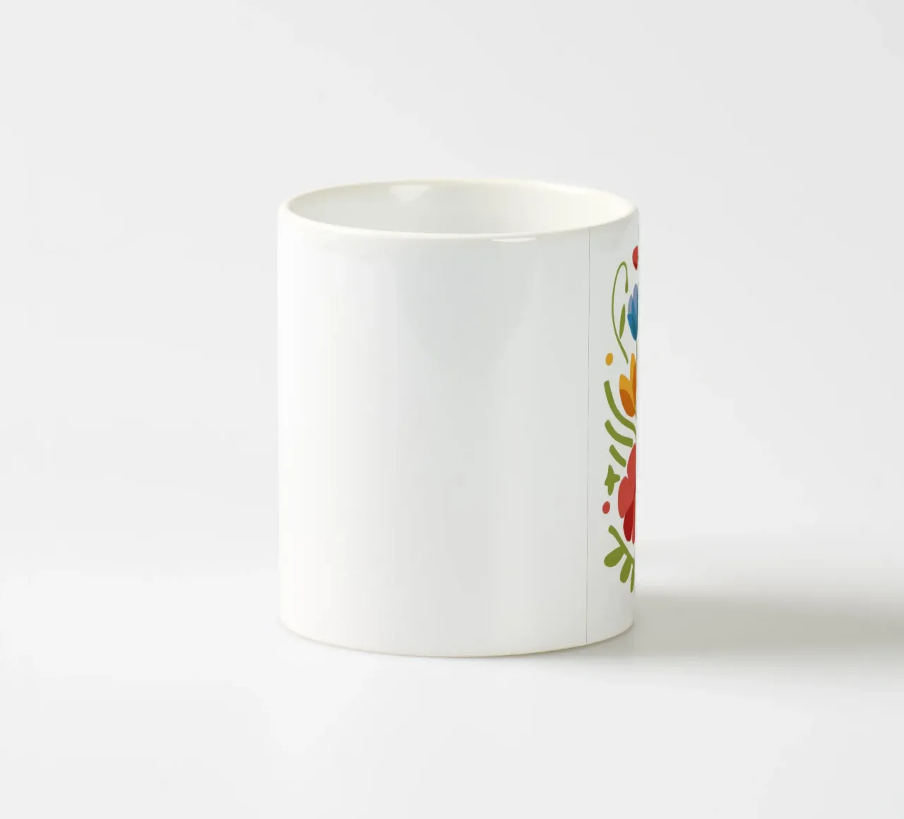 Bouquet popolare gioioso tazza in ceramica da Solar Paint