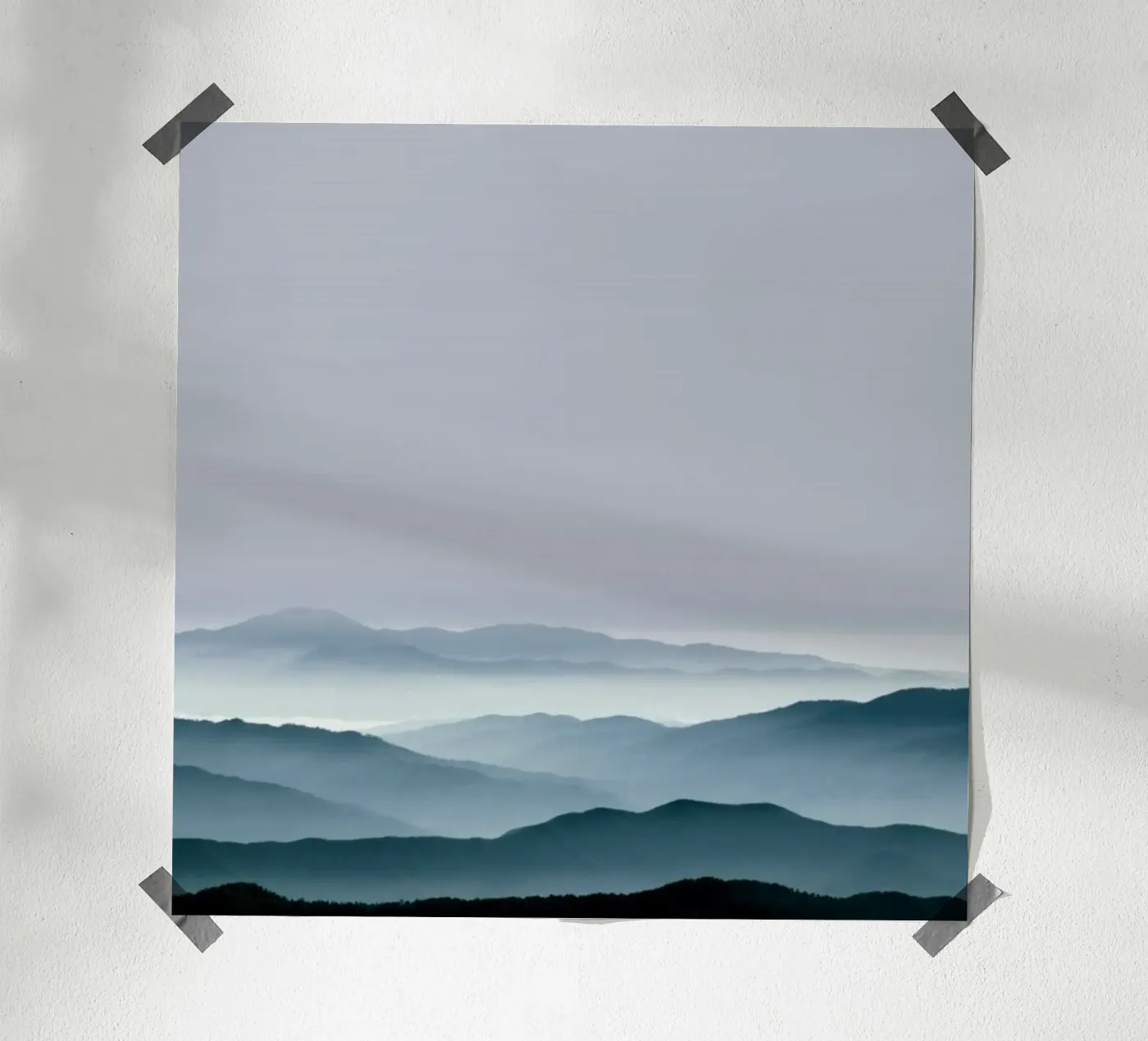 serenity tranquility poster van twillight