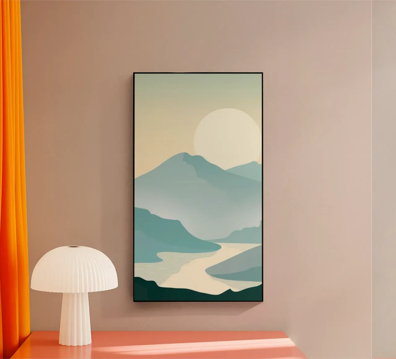 river sun plexiglass da twillight