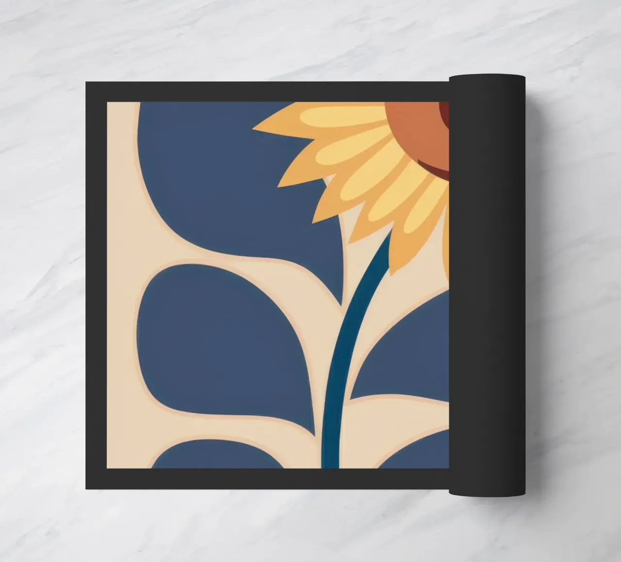 Semplice grazia al girasole zerbino da Solar Paint