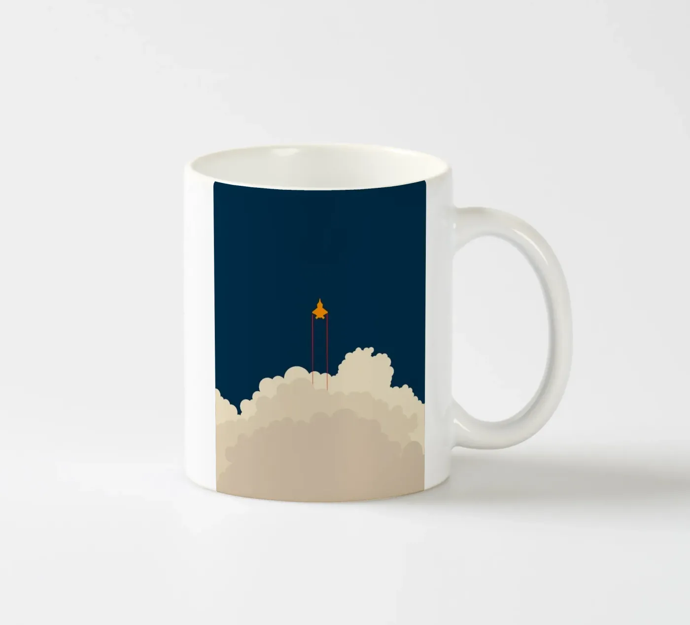 outer space exploration ceramic mug by twillight