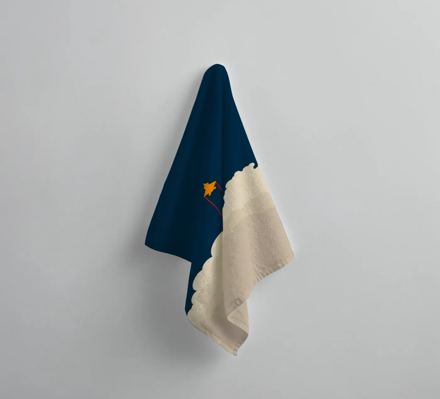 outer space exploration badhanddoek van twillight
