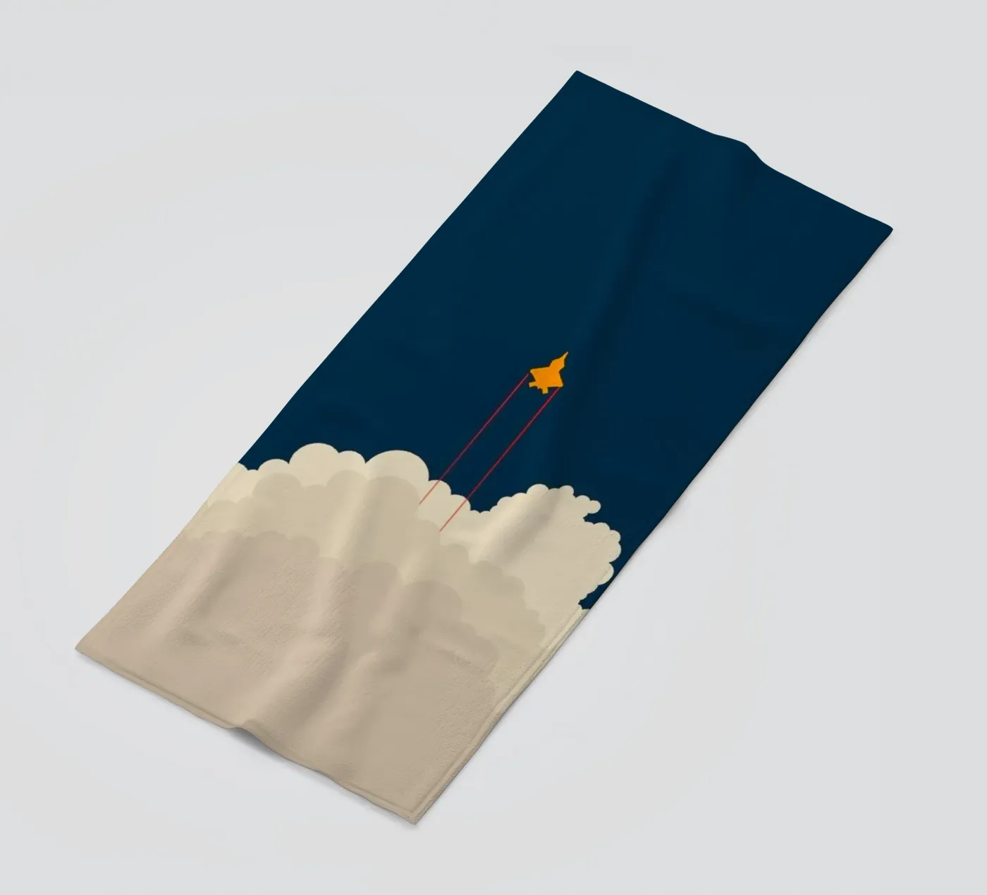 outer space exploration strandhanddoek van twillight