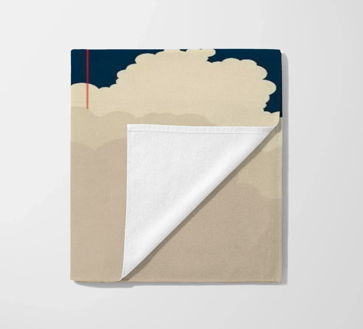 outer space exploration strandhanddoek van twillight