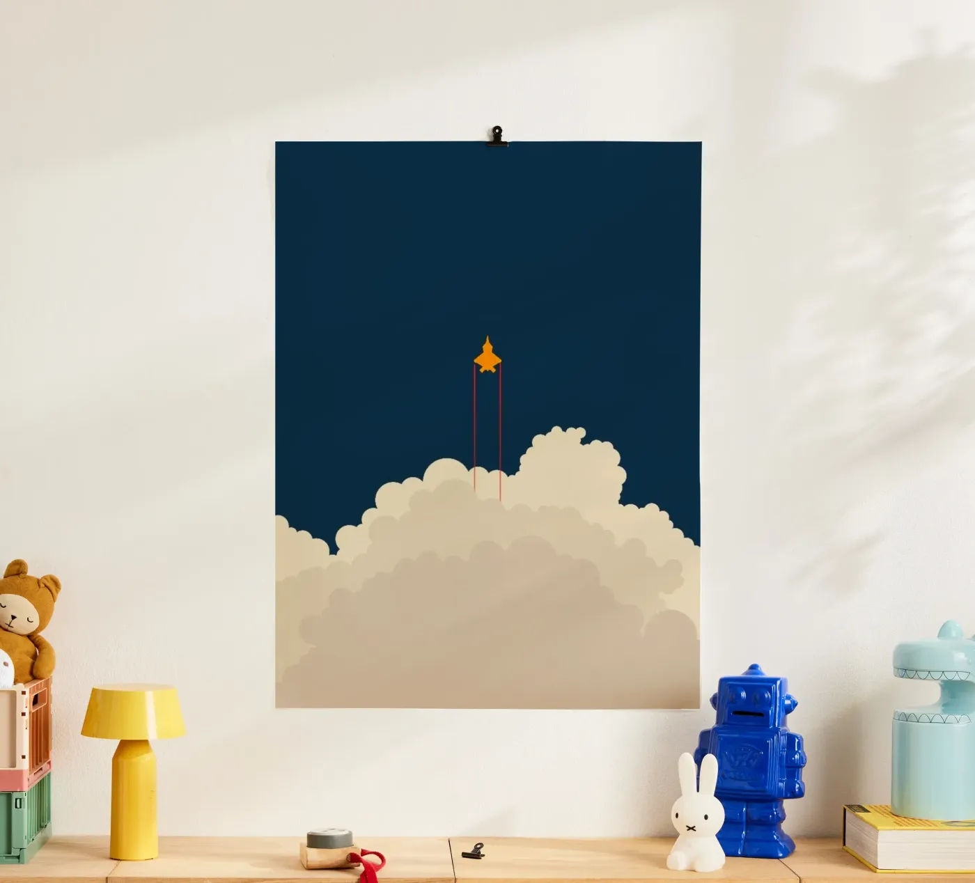 outer space exploration Poster von twillight