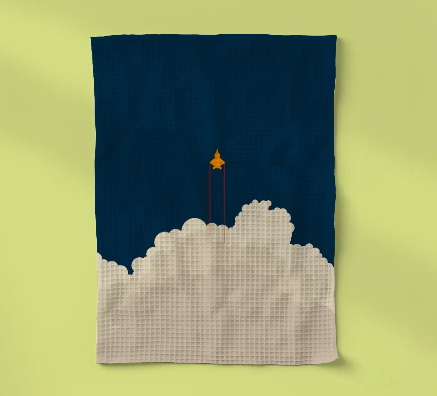 outer space exploration Geschirrtuch von twillight