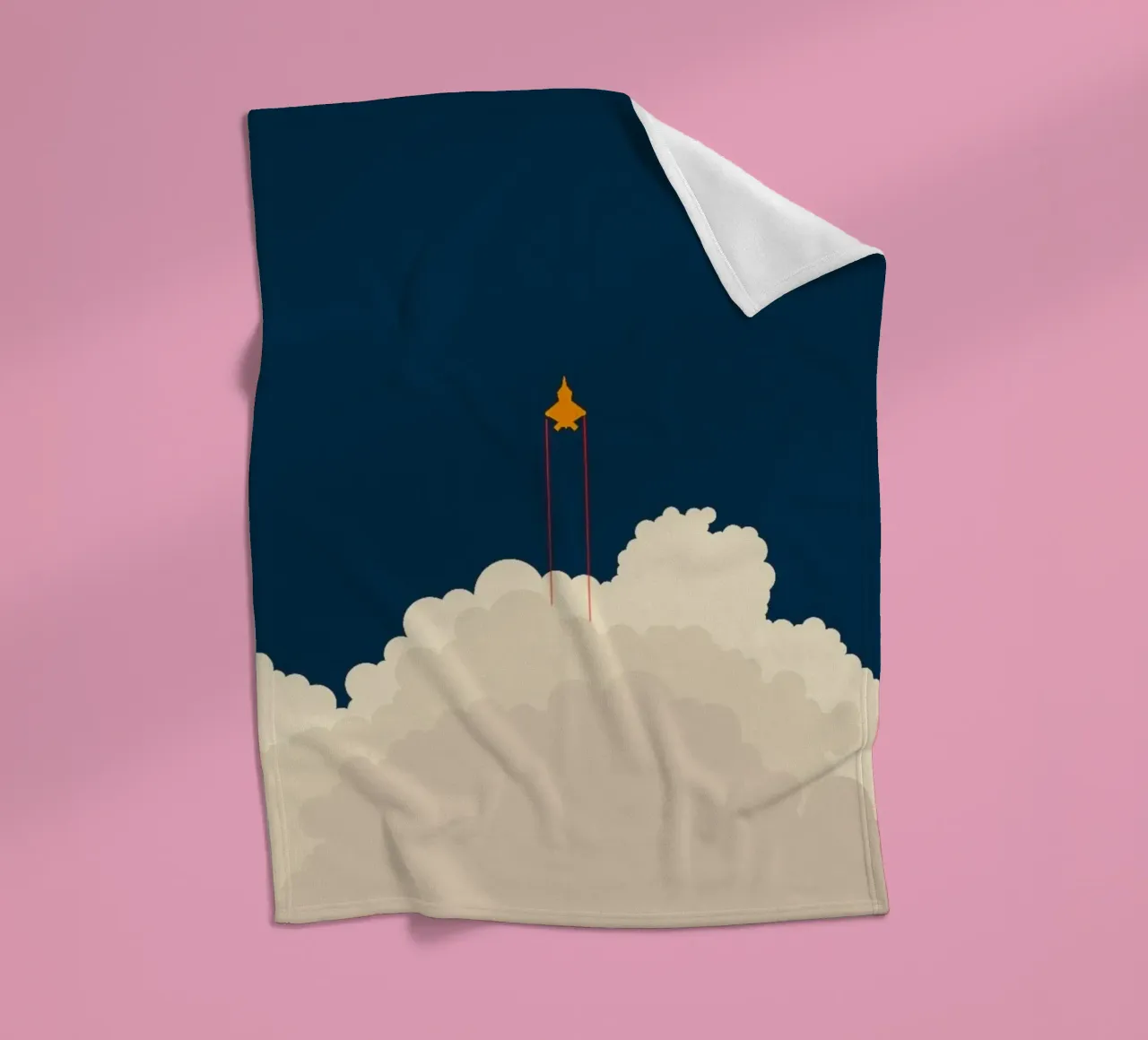 outer space exploration Fleecedecke von twillight