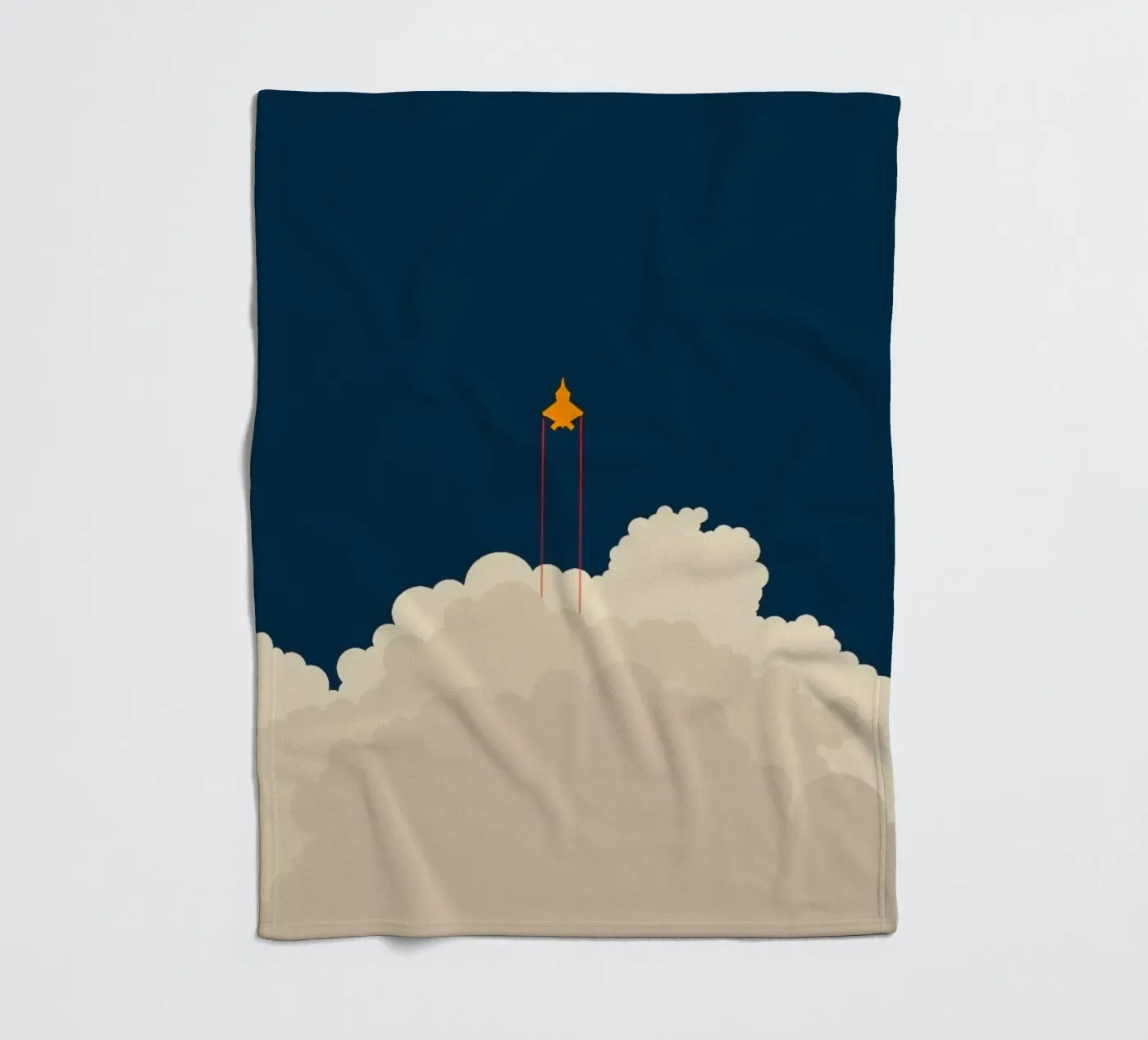 outer space exploration Fleecedecke von twillight