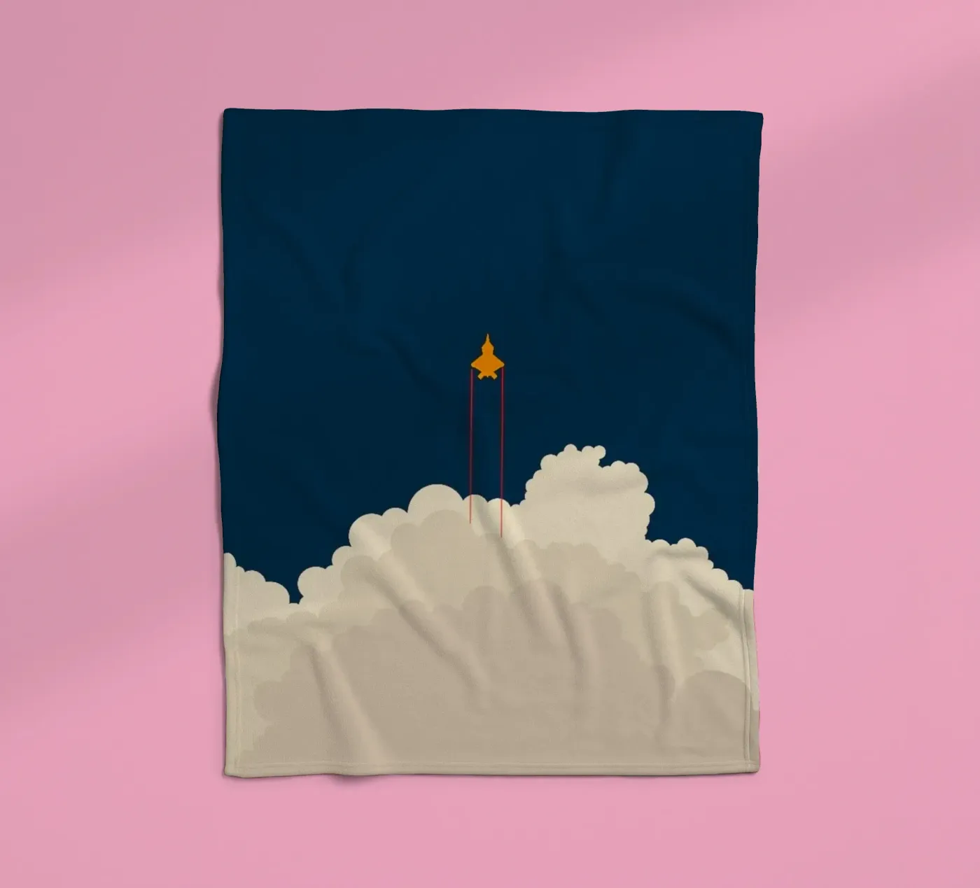 outer space exploration Fleecedecke von twillight