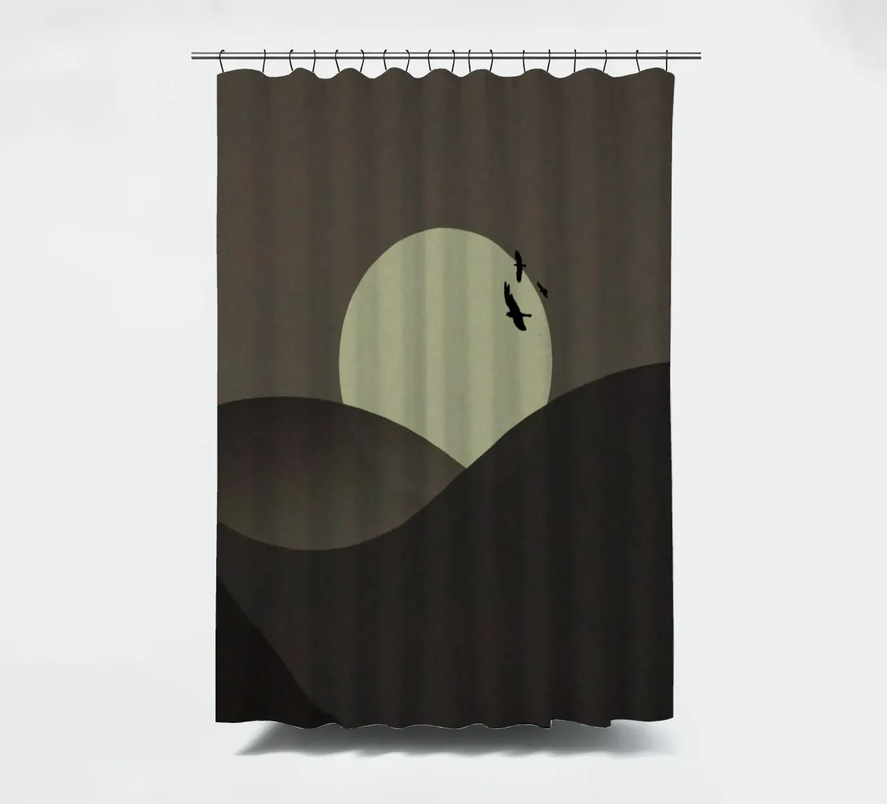 calming stillness tenda da doccia da twillight