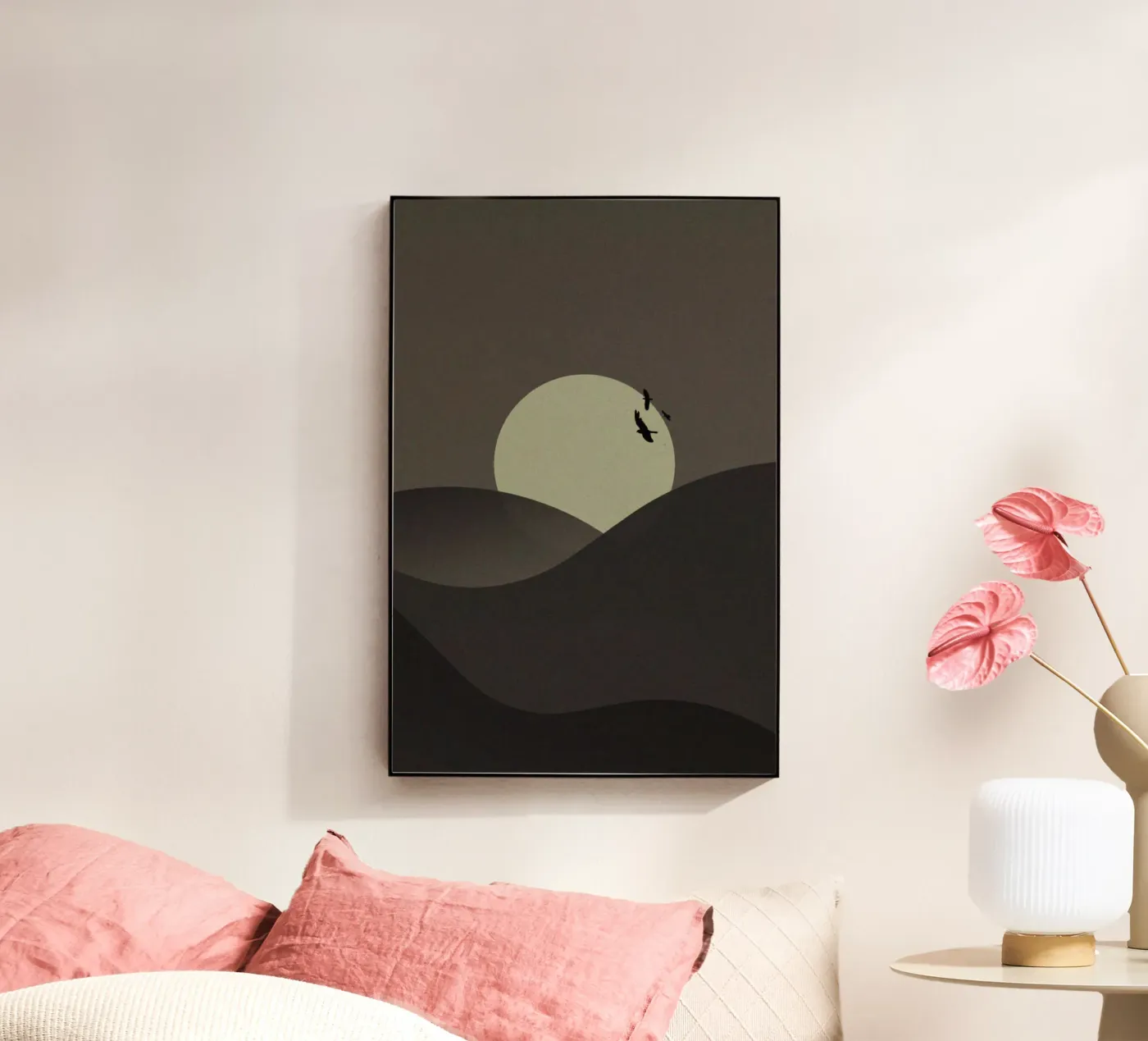 calming stillness acrylic glass by twillight