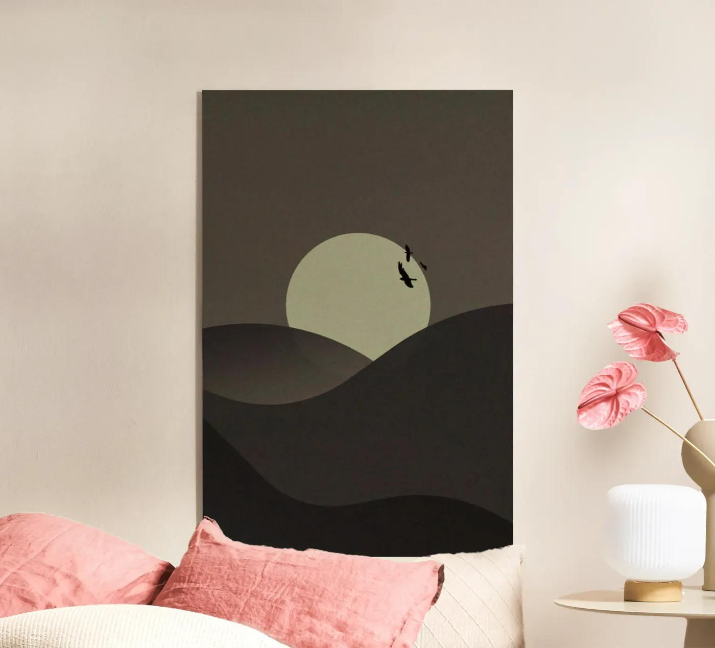 calming stillness acrylic glass by twillight