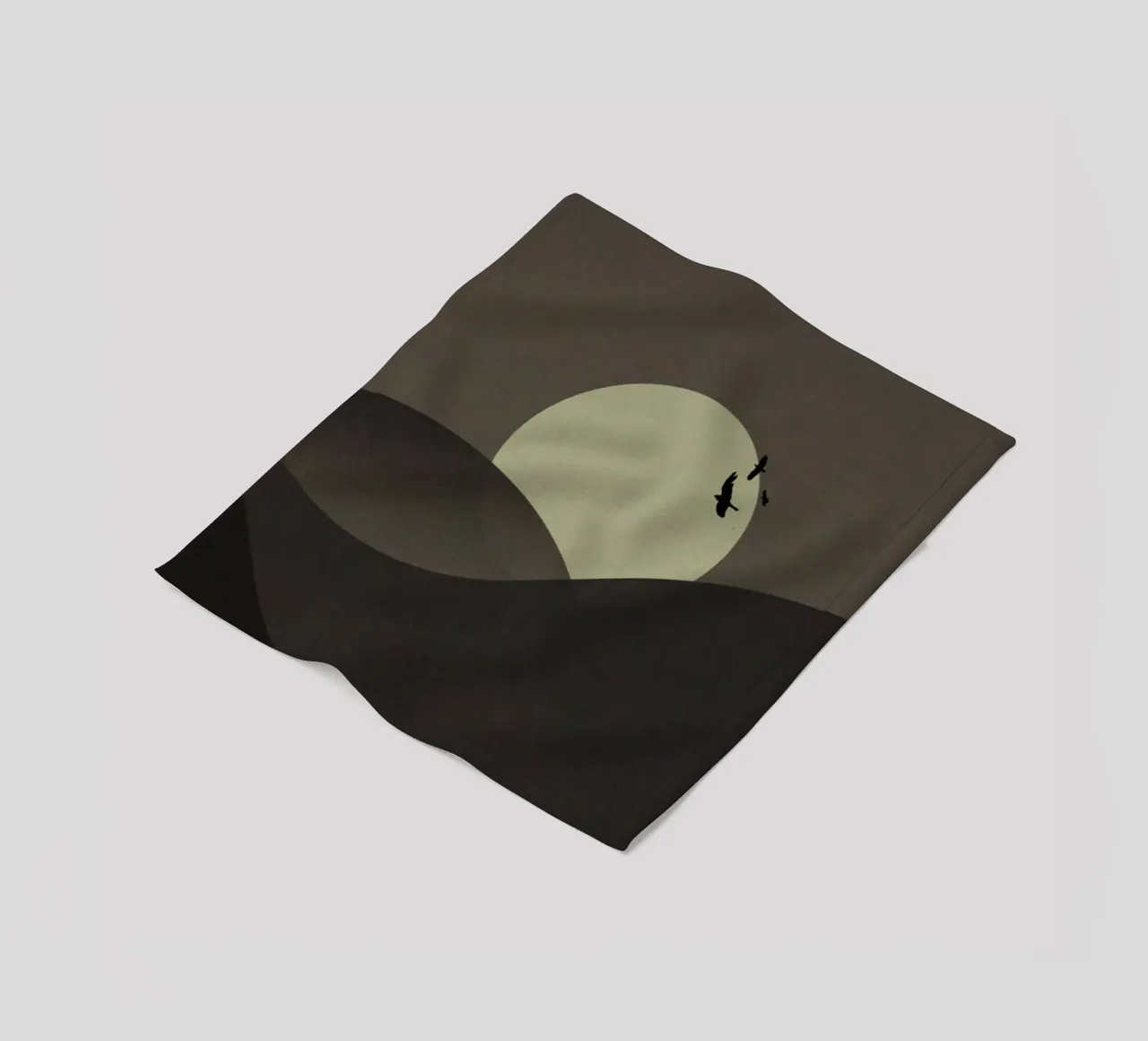 calming stillness coperta in pile da twillight