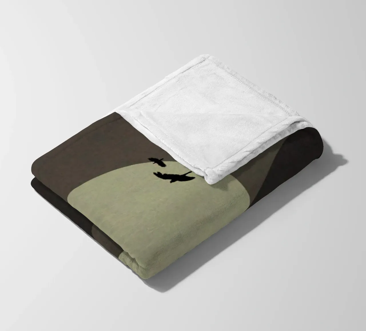 calming stillness coperta in pile da twillight