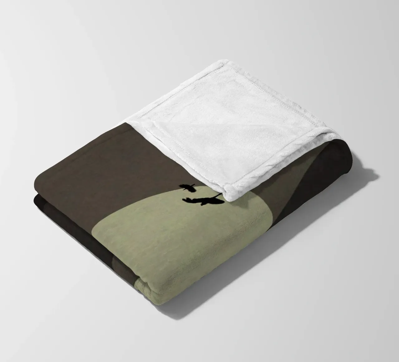 calming stillness coperta in pile da twillight