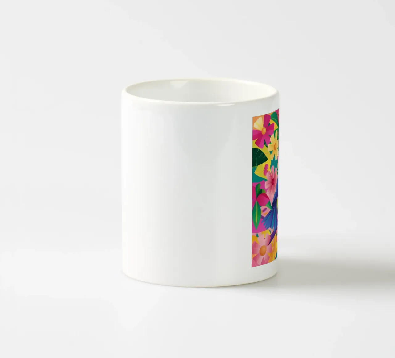 Gioioso serraglio floreale tazza in ceramica da Prism Ritual