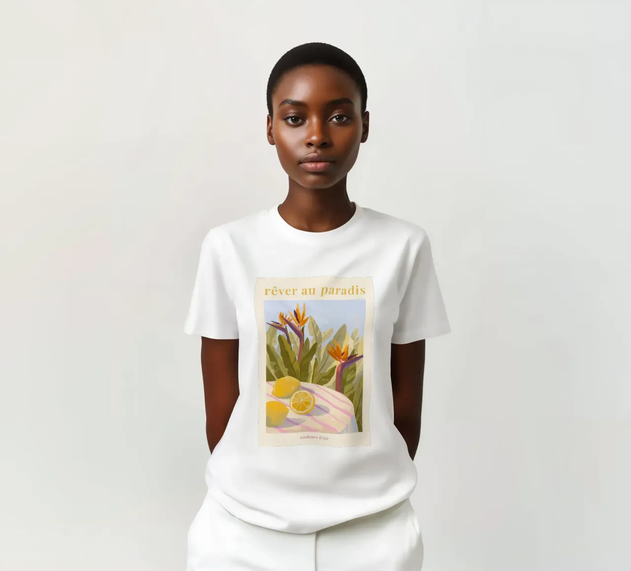 Rêver au Paradis t-shirt da Goed Blauw