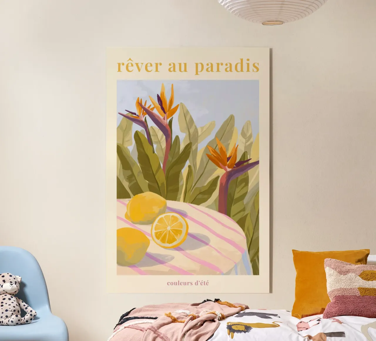 Rêver au Paradis plexiglass da Goed Blauw