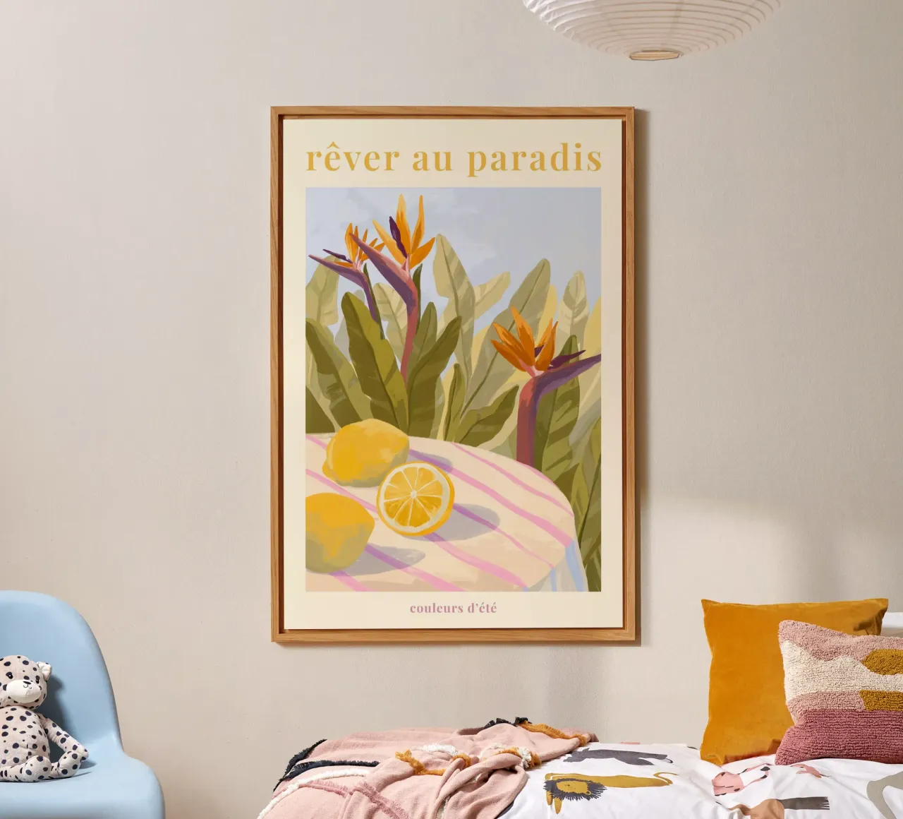 Rêver au Paradis alluminio dibond da Goed Blauw