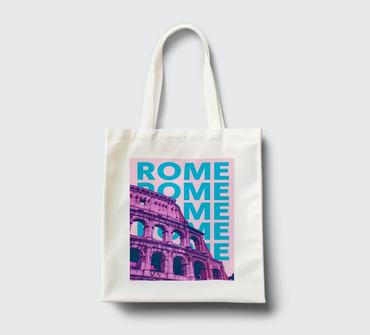 Rome Colosseum Pop Art Poster tote bag by 🥝 KIWI STORE