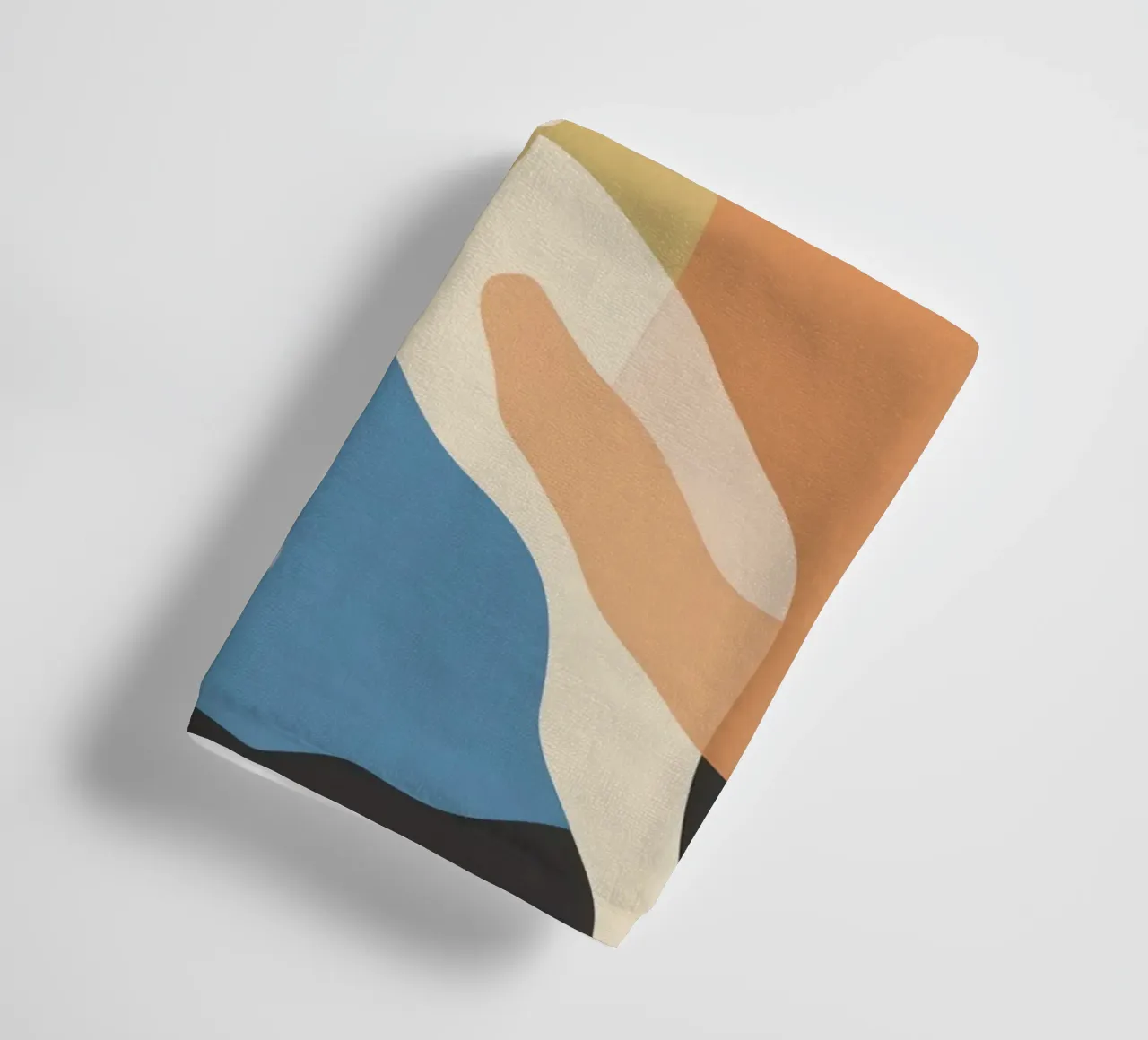 Pastel Form Abstraction towel by Veil Maya