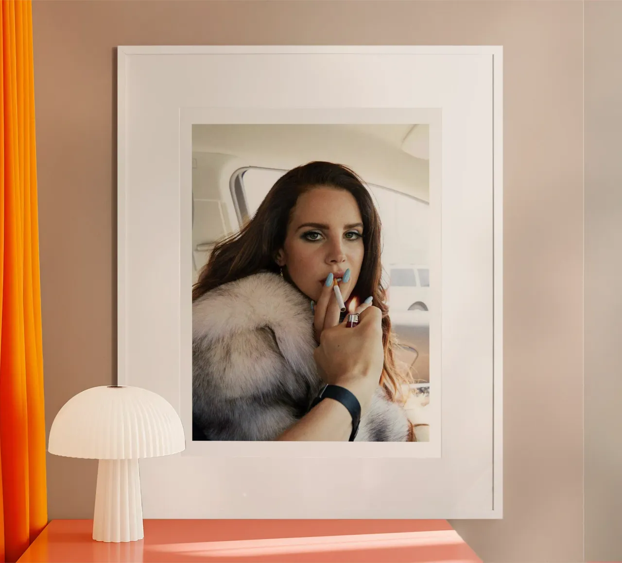 Stile da fumo Lana Del Rey poster da licongeilish