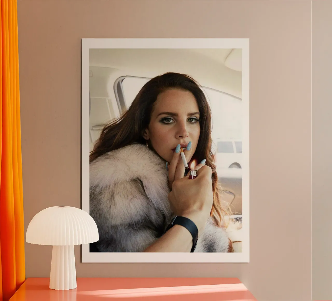 Stile da fumo Lana Del Rey poster da licongeilish