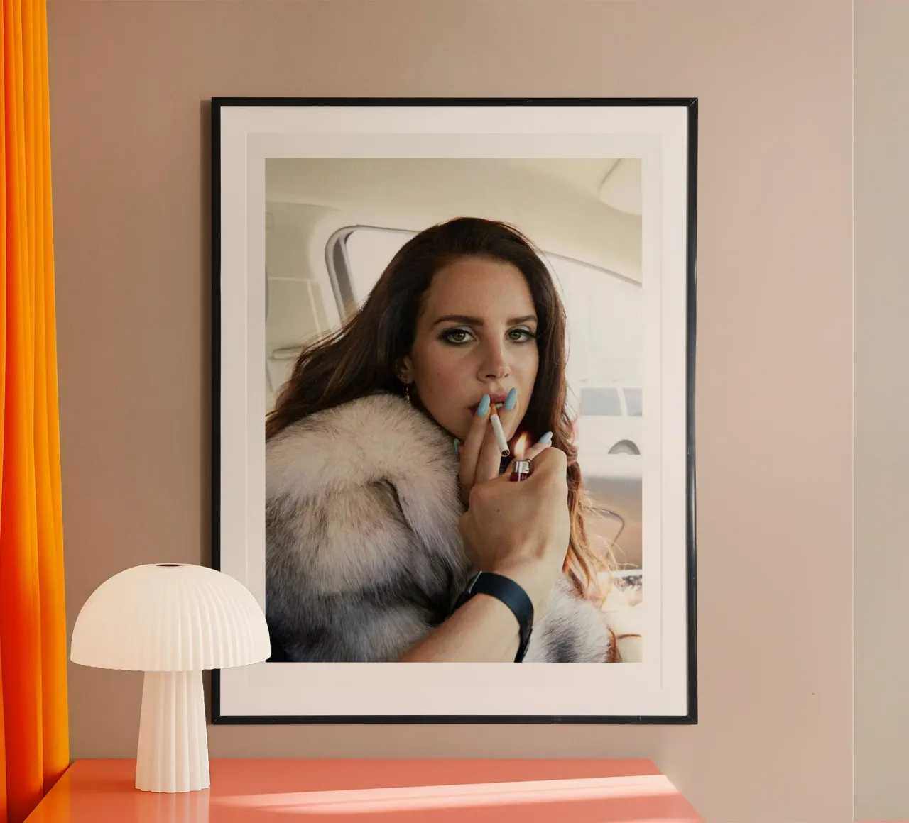 Stile da fumo Lana Del Rey poster da licongeilish
