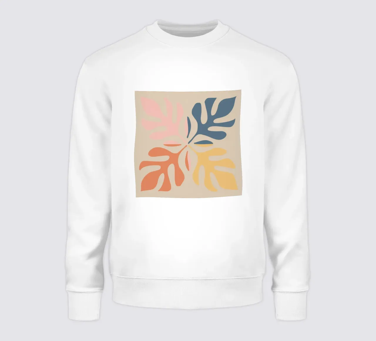 Forme botaniche astratte felpa da Flock Reverie