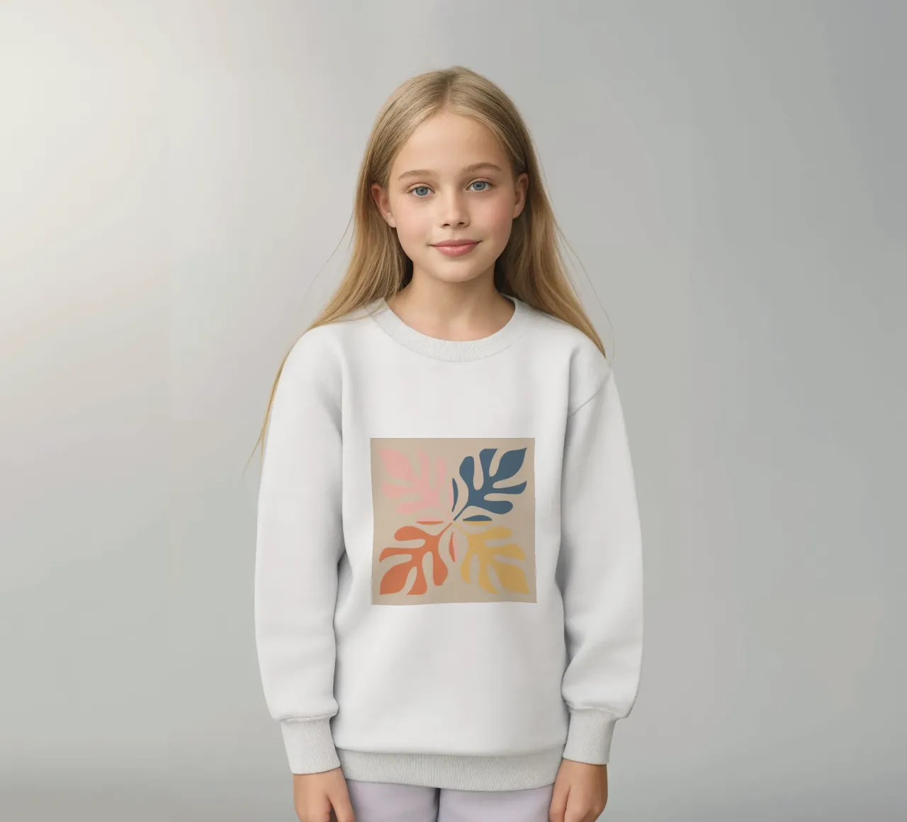 Forme botaniche astratte felpa bambino da Flock Reverie