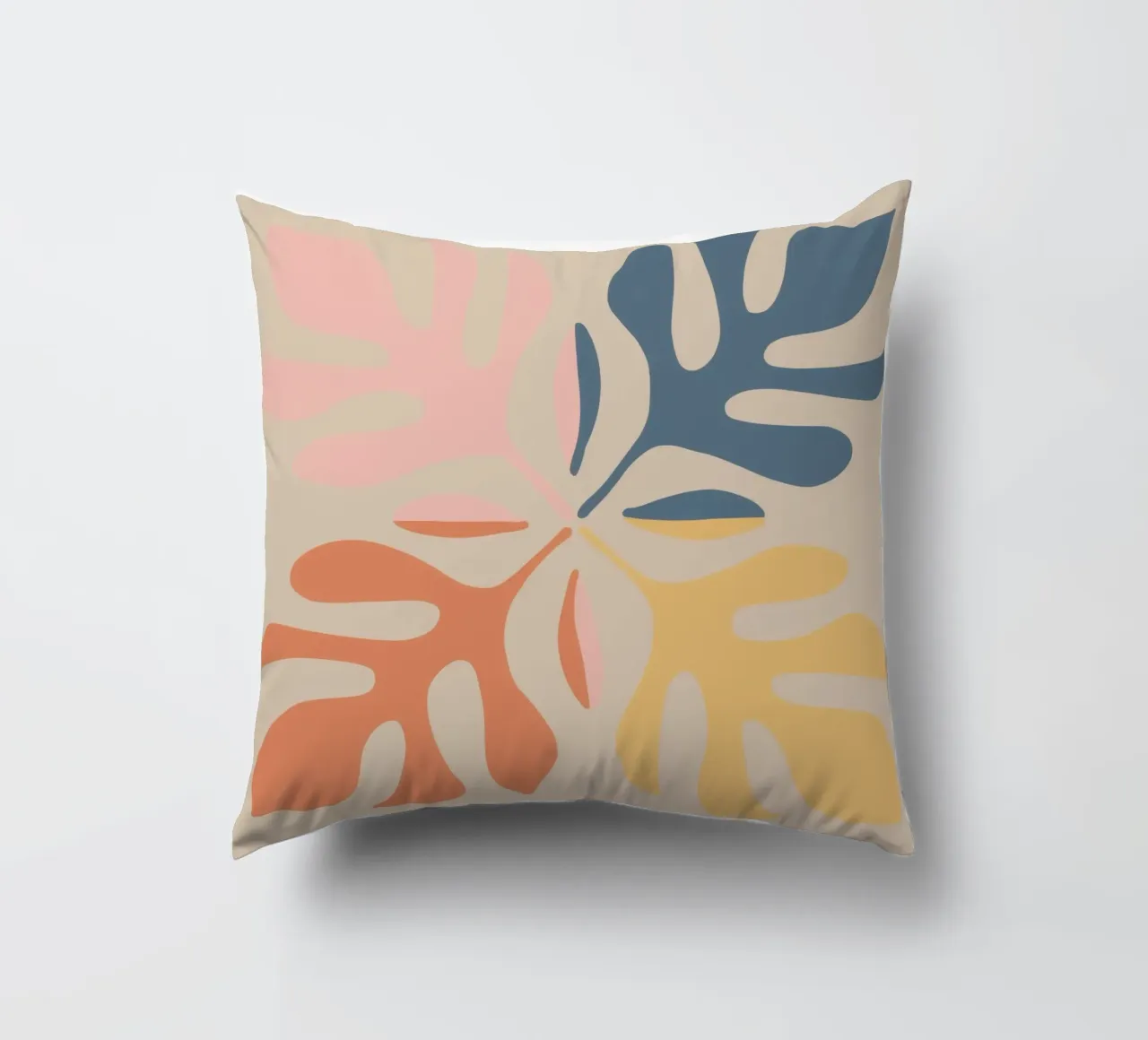 Forme botaniche astratte cuscino da Flock Reverie
