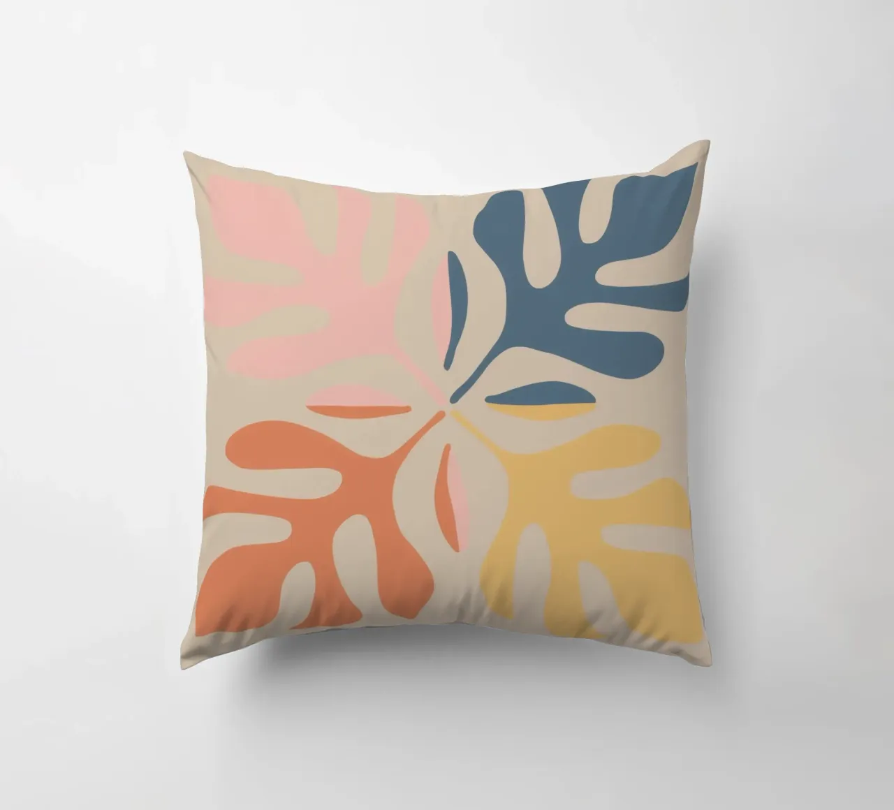 Forme botaniche astratte cuscino da Flock Reverie