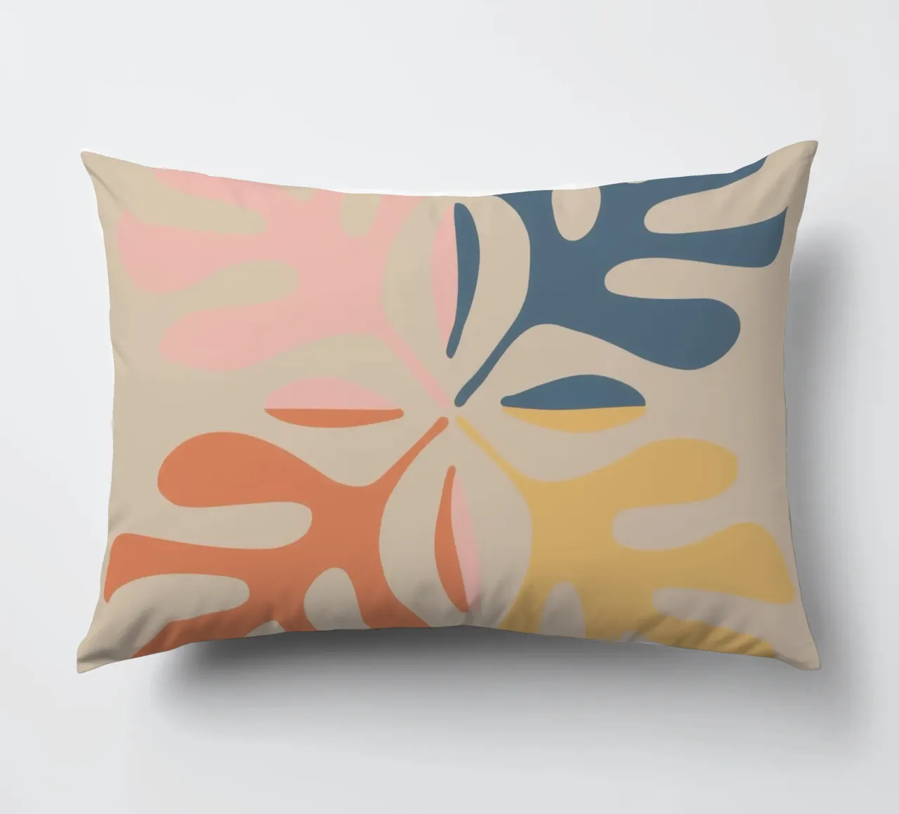 Forme botaniche astratte cuscino da Flock Reverie