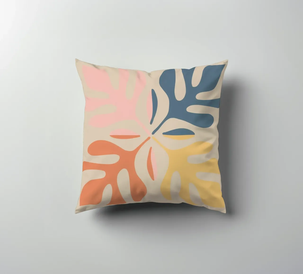 Forme botaniche astratte cuscino da Flock Reverie