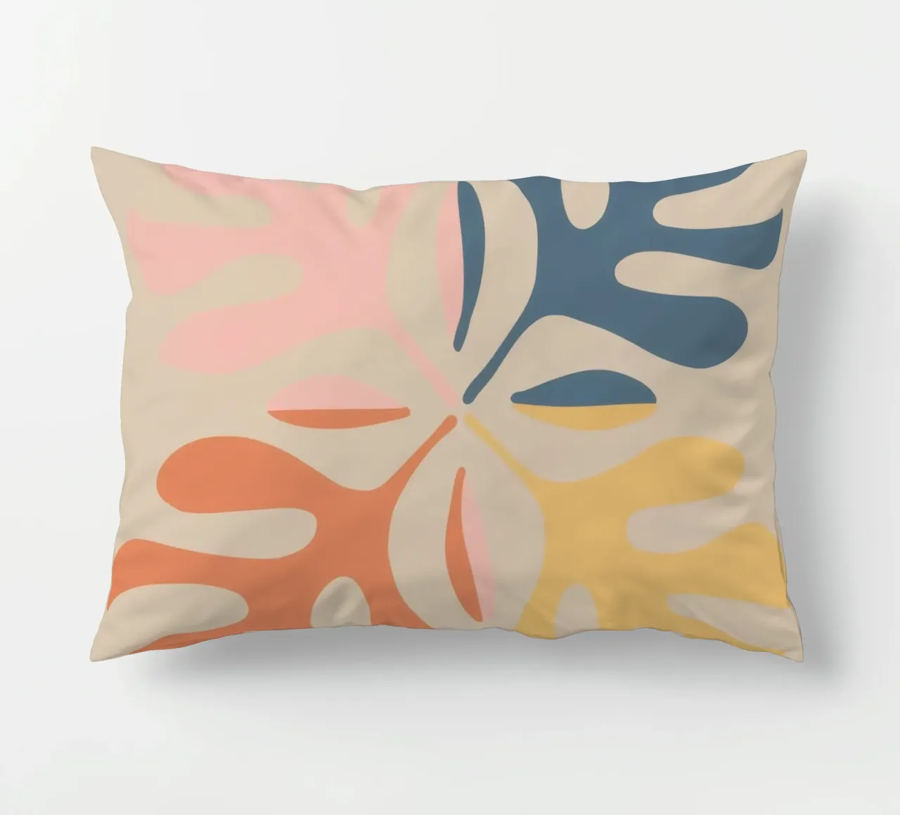 Forme botaniche astratte cuscino da Flock Reverie