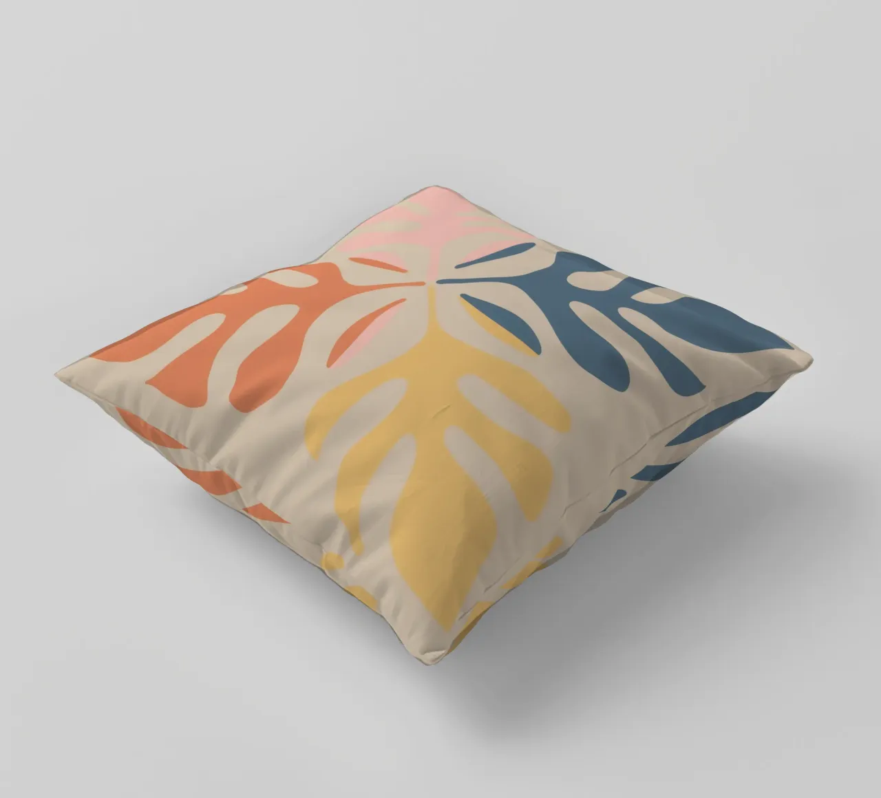 Forme botaniche astratte cuscino da Flock Reverie