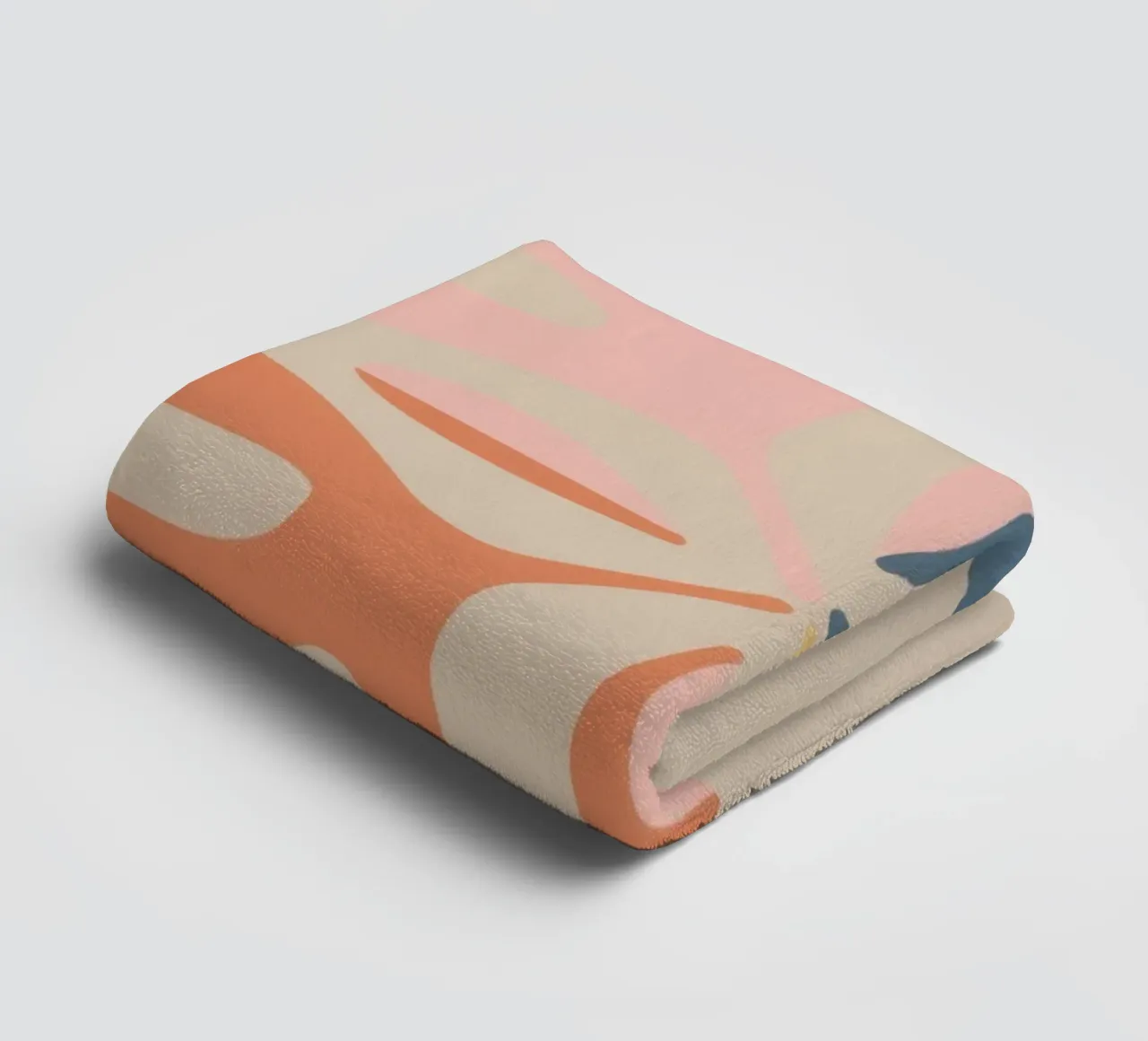 Forme botaniche astratte asciugamano da bagno da Flock Reverie
