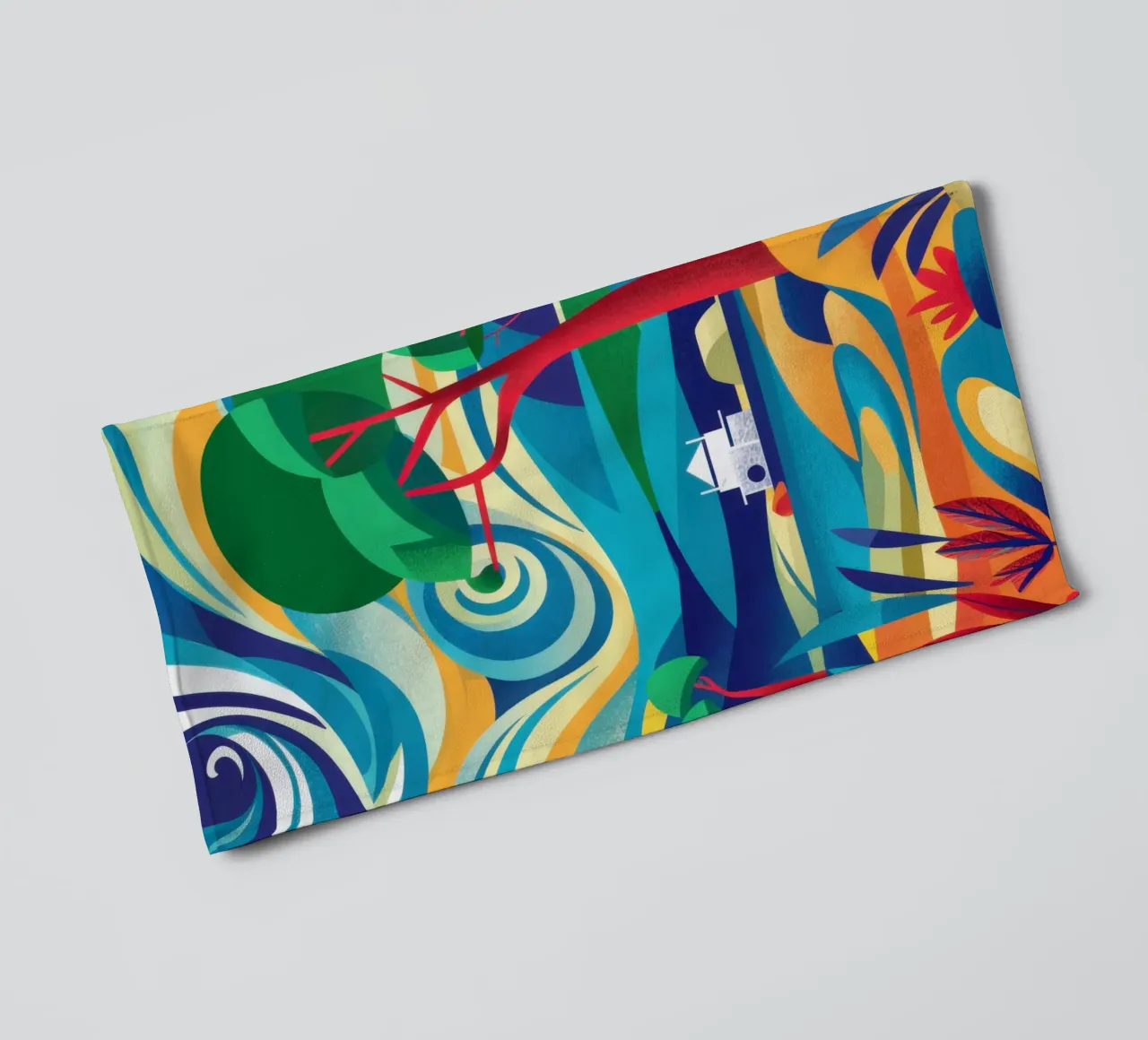 Voyage côtier serviette de bain de Flock Reverie