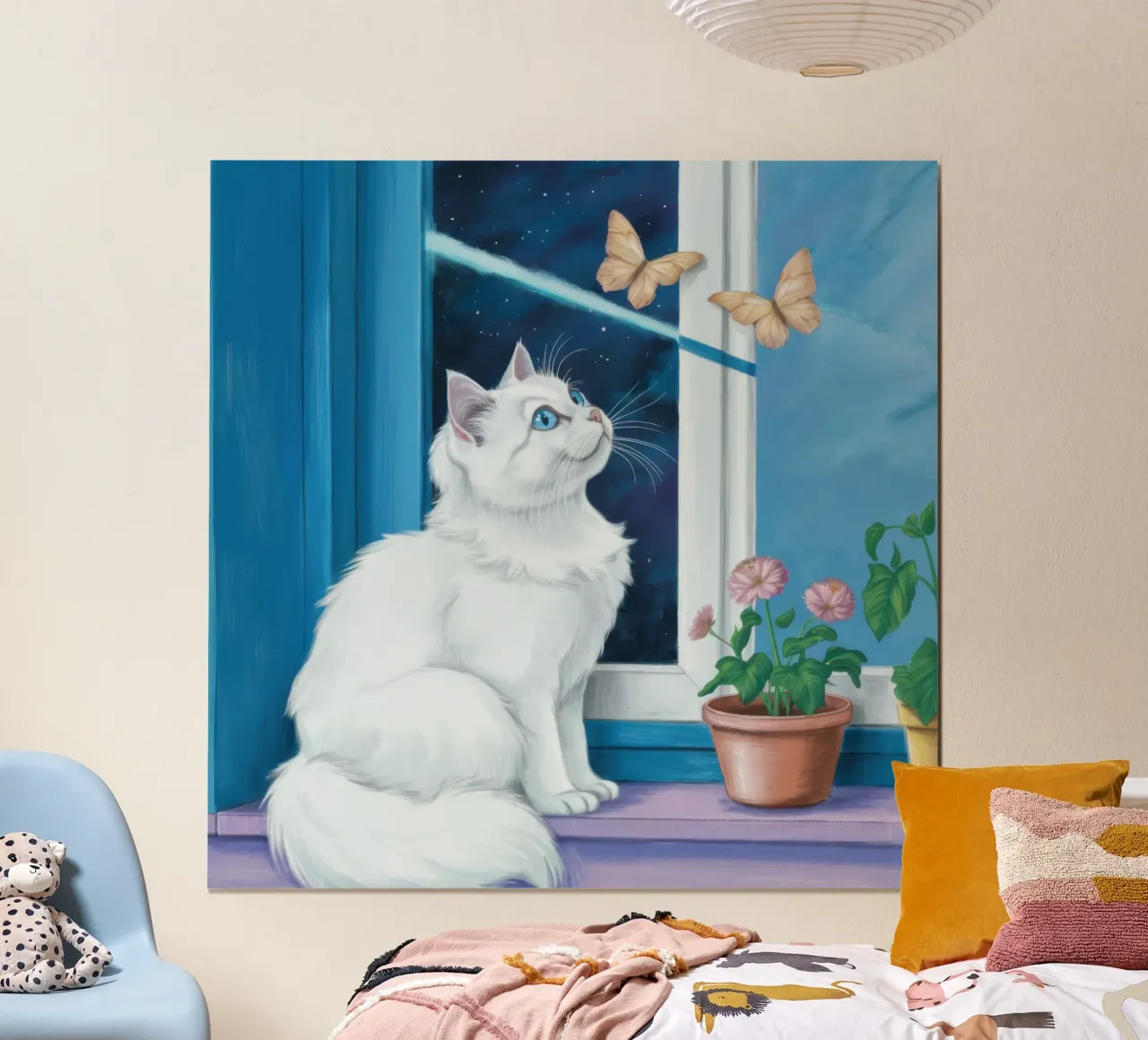 Window Sill Wonder poster by Flock Reverie