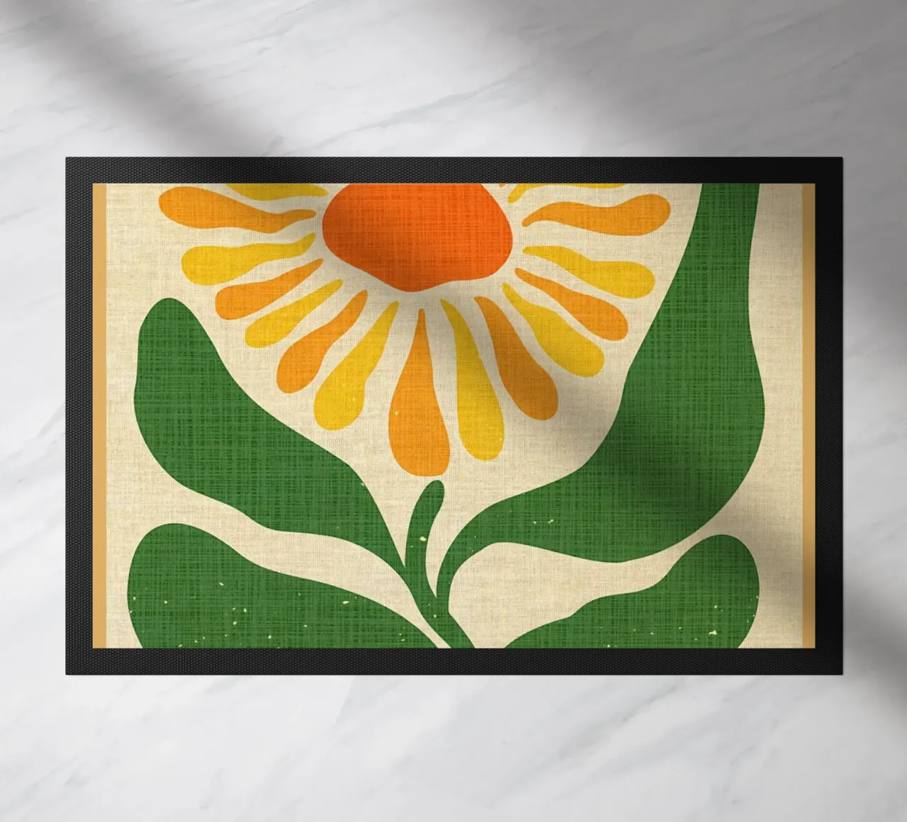 Illustrazione floreale zerbino da Jason Studio
