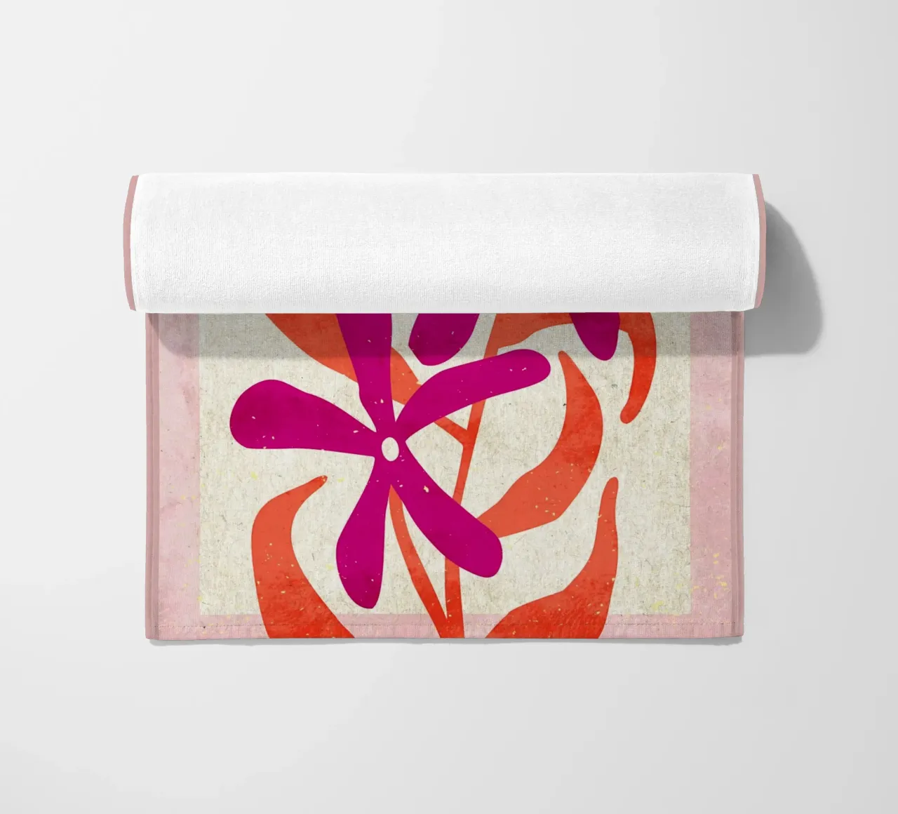 Poster del mercato dei fiori Bloom telo mare da Jason Studio
