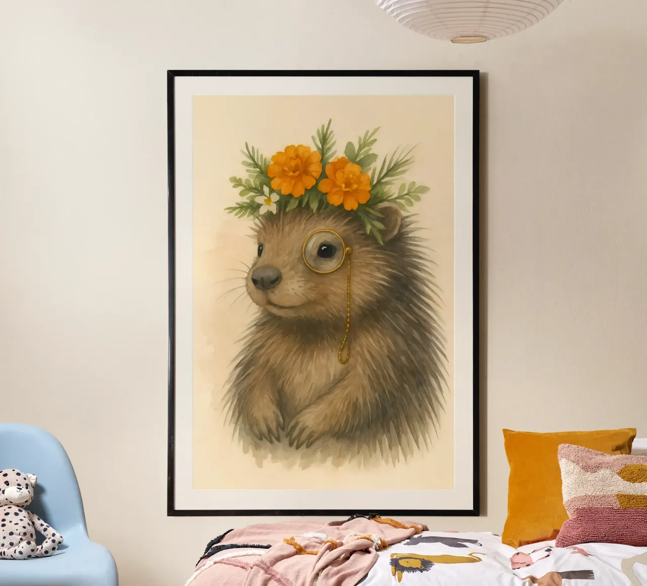 Der Gentleman-Igel Hahnemühle von Graceful Desine