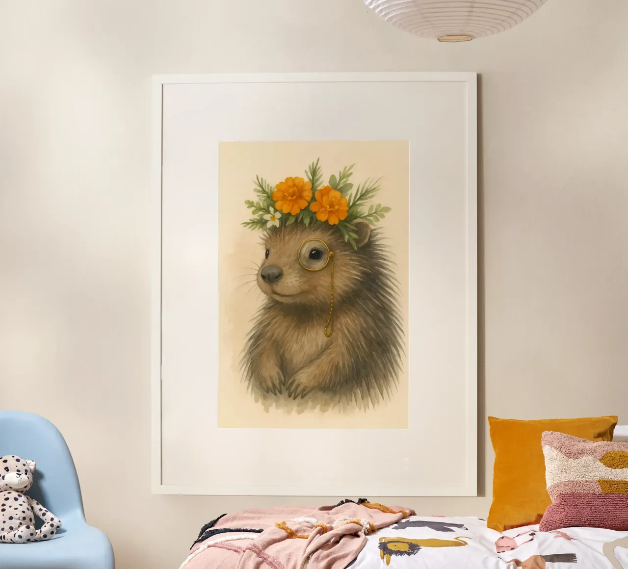 Der Gentleman-Igel Hahnemühle von Graceful Desine